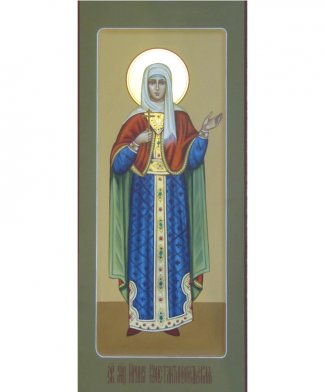Икона Ирина Константинопольская ар.1 Размер 20х50