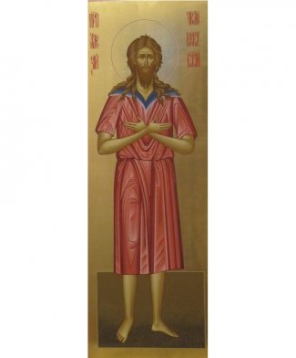 Икона Алексей человек божий ар.1 Размер 20х50