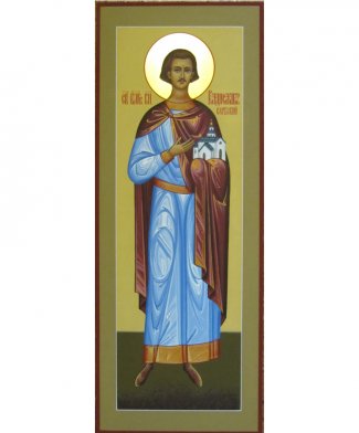 Икона Владислав Сербский ар.1 Размер 20х50