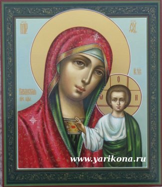 Икона Казанская б.м. 4 Размер 21х25