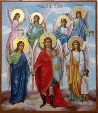 Икона Собор архангела Михаила1 Размер 21х25